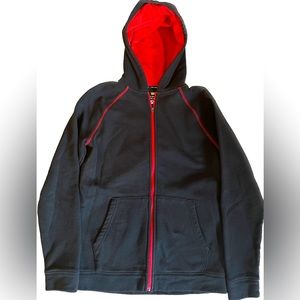 Tek Gear Kids full zip black and red hoodie. Excellent condition. Boys size L